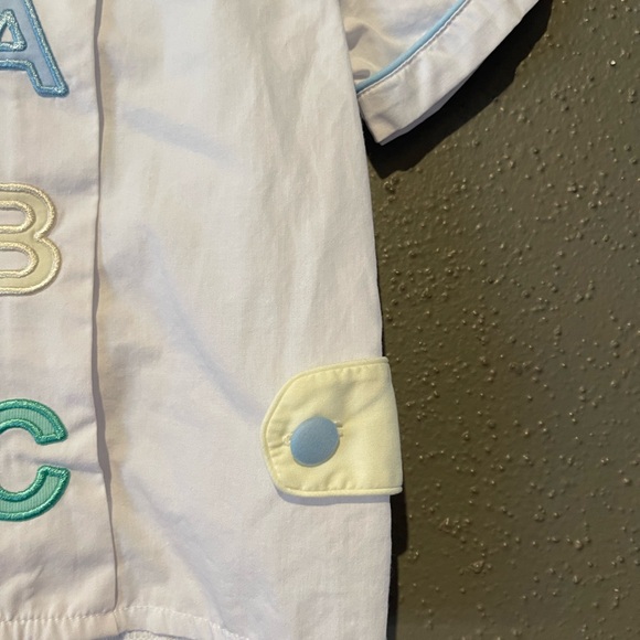 The Smocking Place ABC Matching Short Set - Picture 6 of 14